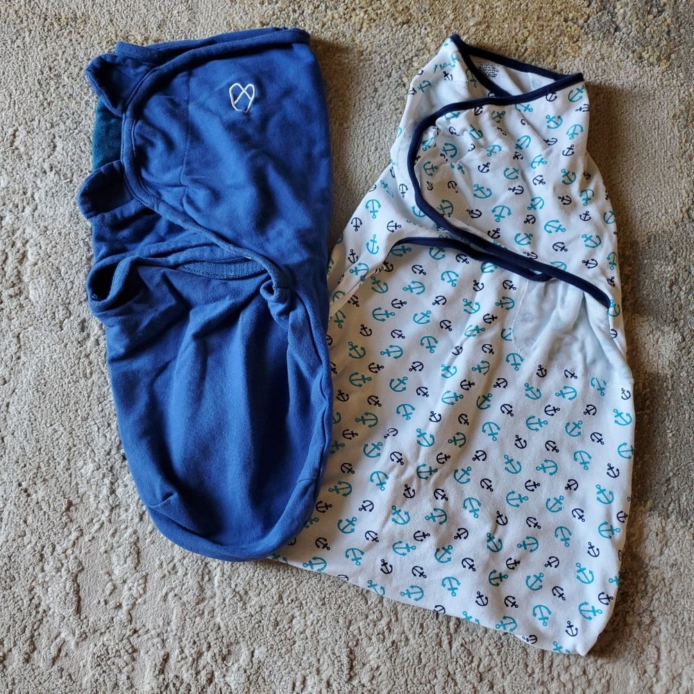 Newborn Swaddle Baby Boy Sleep Bundle